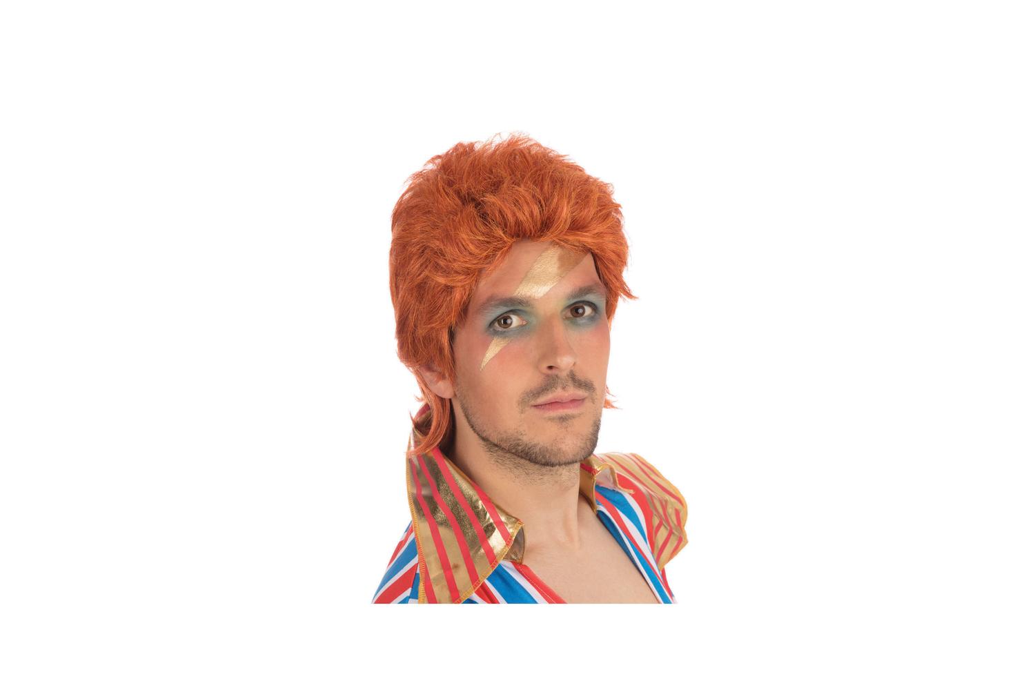 Rubies | Rb-x78384 | 70s Rock Legend Wig (orange)