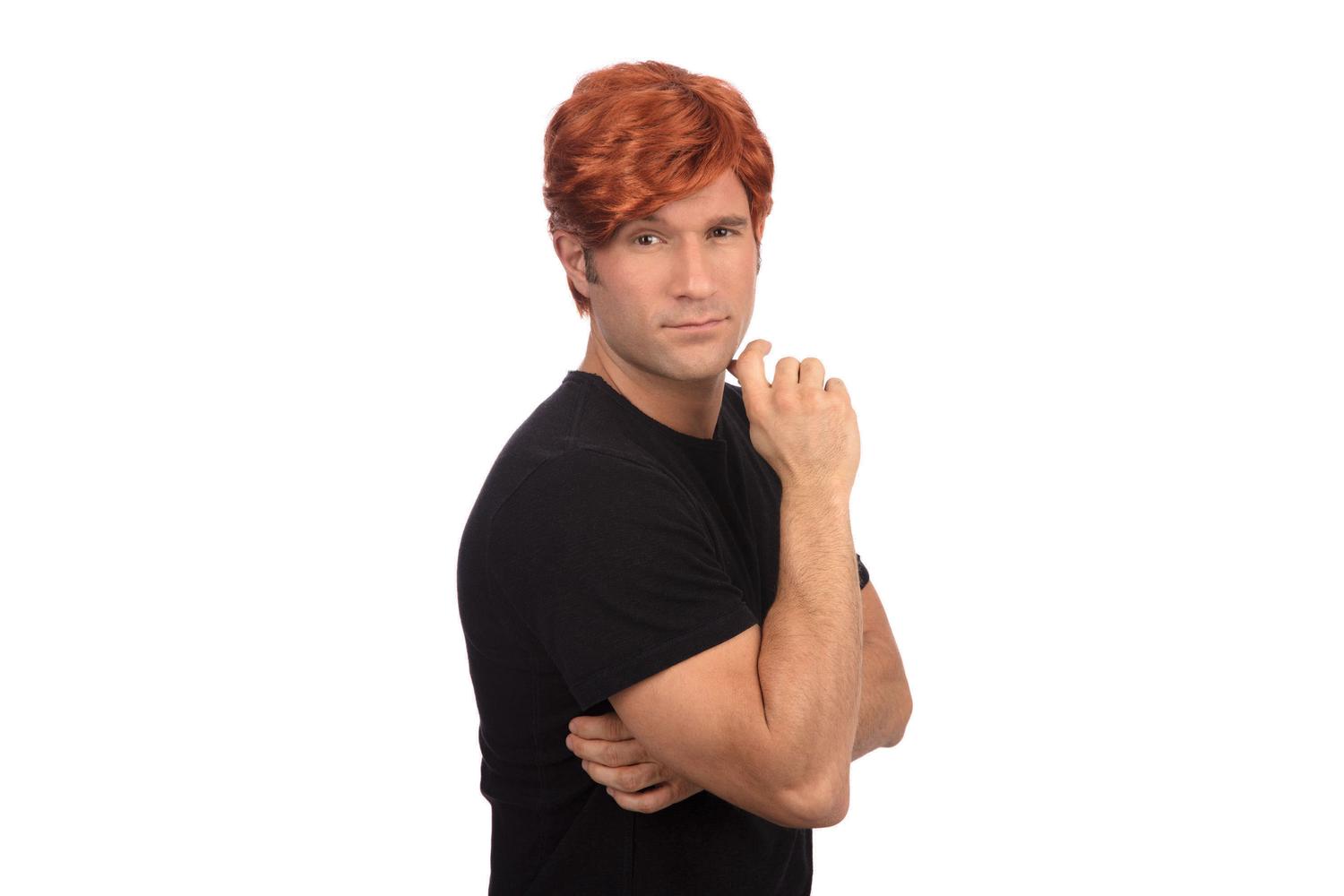 Rubies | Rb-bw938 | Mans Side Parting Wig Ginger