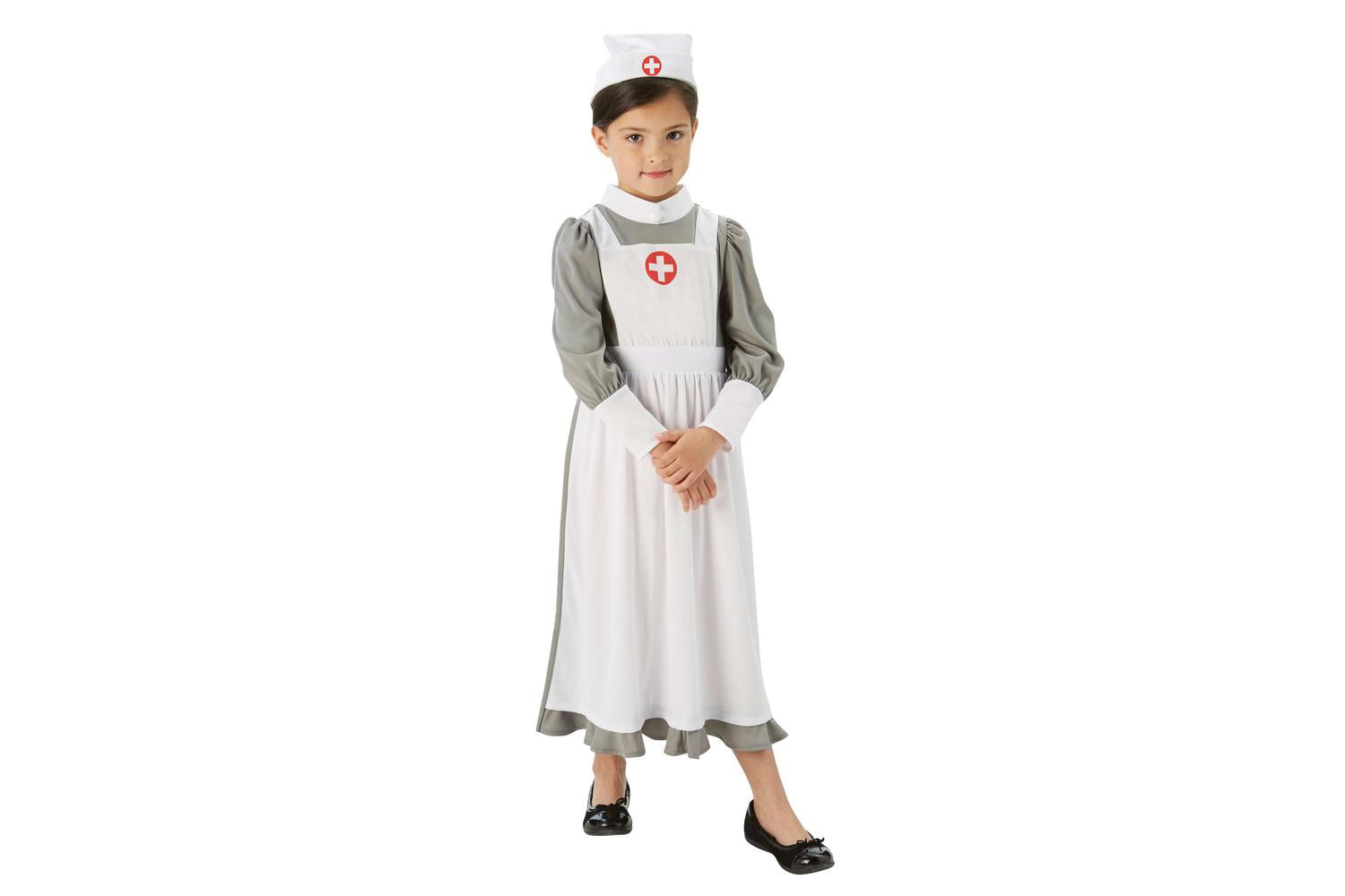 Rubies | Rb-620505xl | Ww1 Nurse Dress (xl) (9-10 Yrs)-3