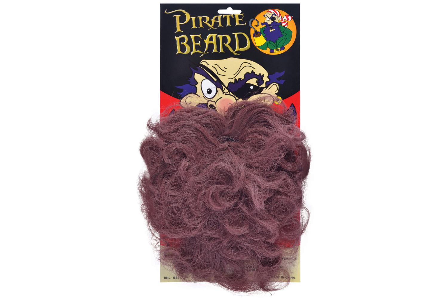 Rubies | Rb-mb051 | Wavy Brown Pirate Beard