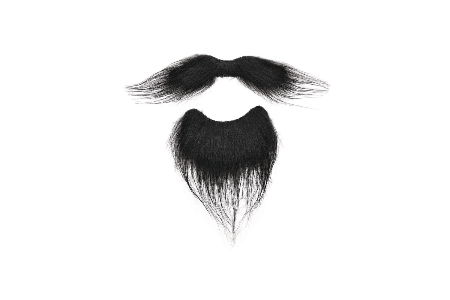 Rubies | Rb-mb095 | Black Beard + Tash Set