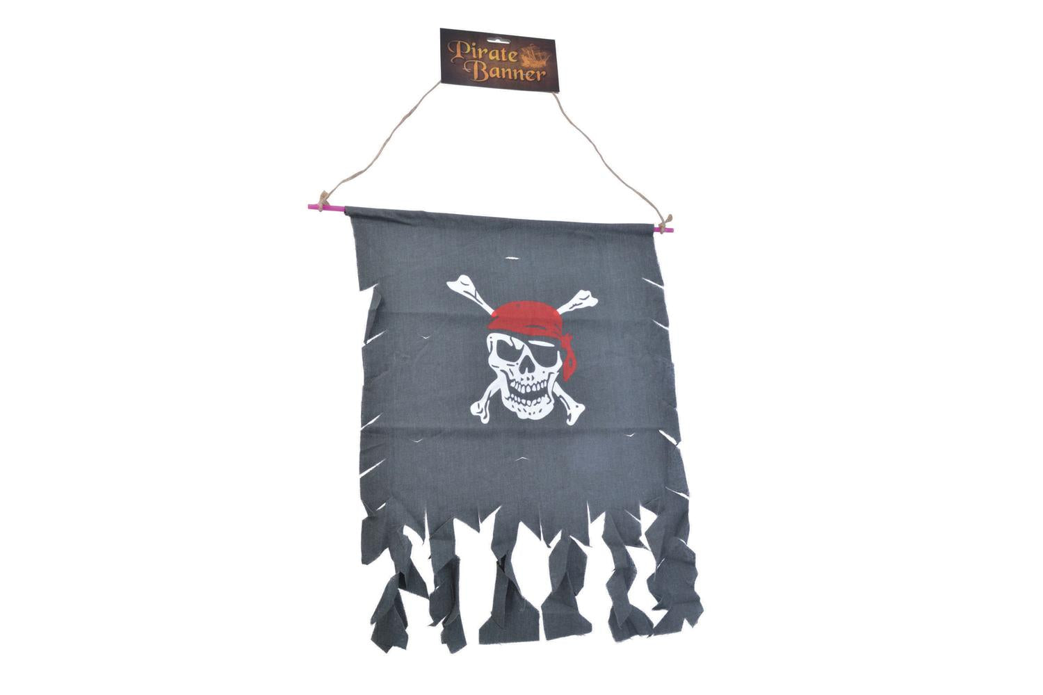 Rubies | Rb-pg063 | Pirate Banner (distressed Fabric)