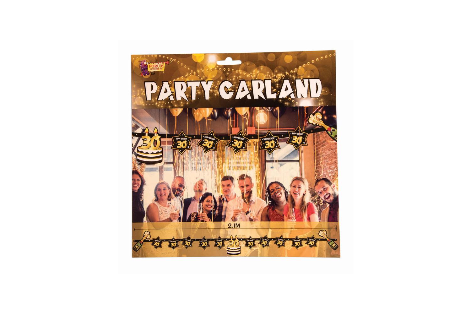 Rubies | Rb-x81661 | 30th Birthday Party Garland