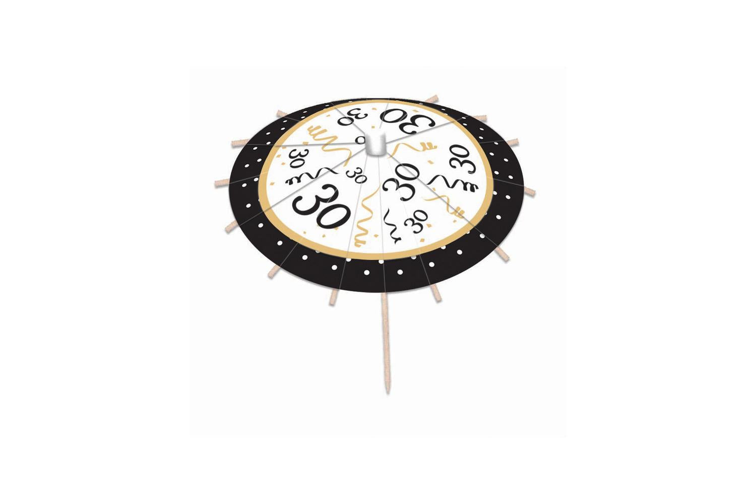 Rubies | Rb-x82156 | 30th Birthday Drink Umbrellas