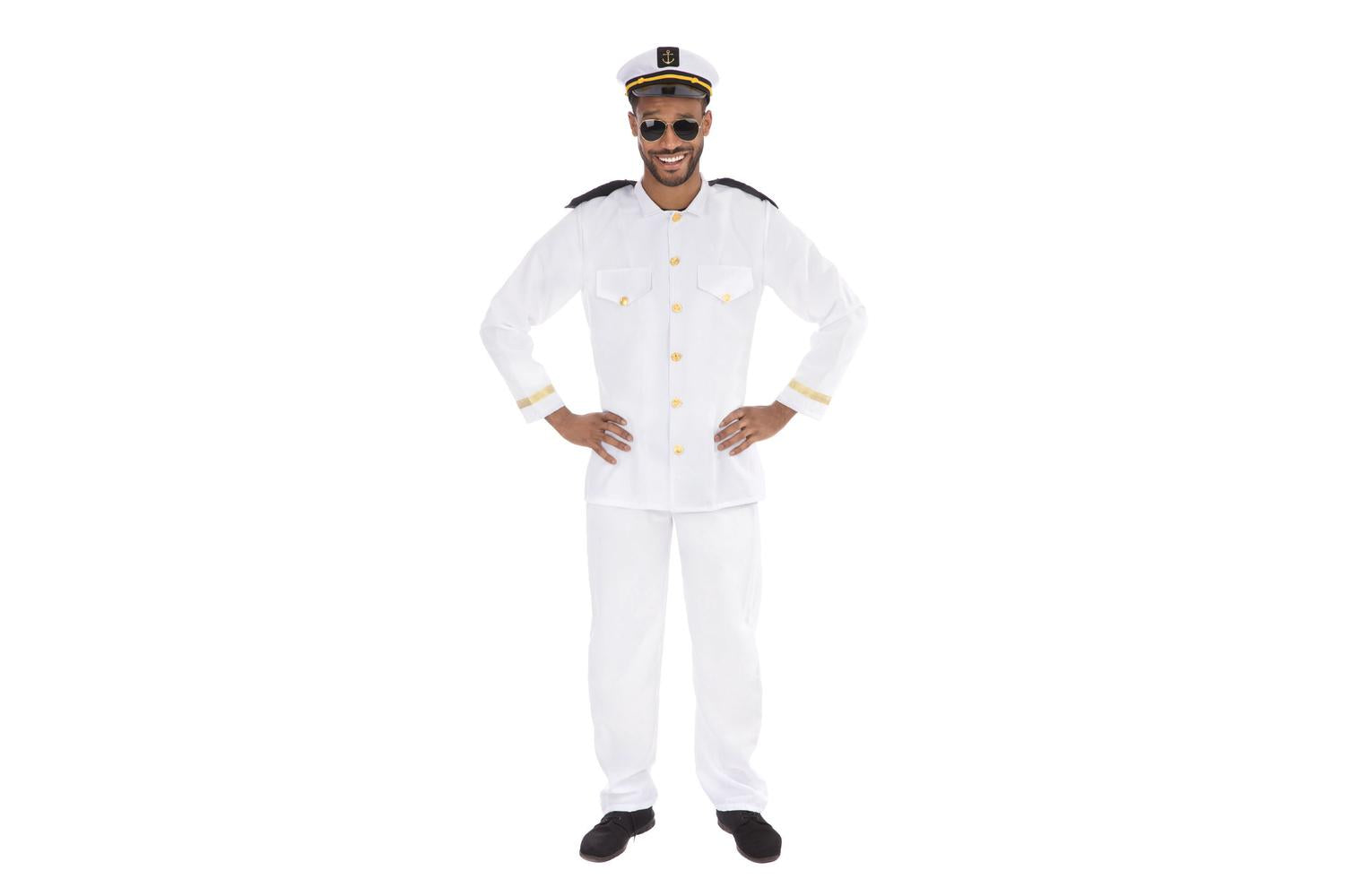 Rubies | Rb-af169std | Navy Officer Adult Std (with Hat)