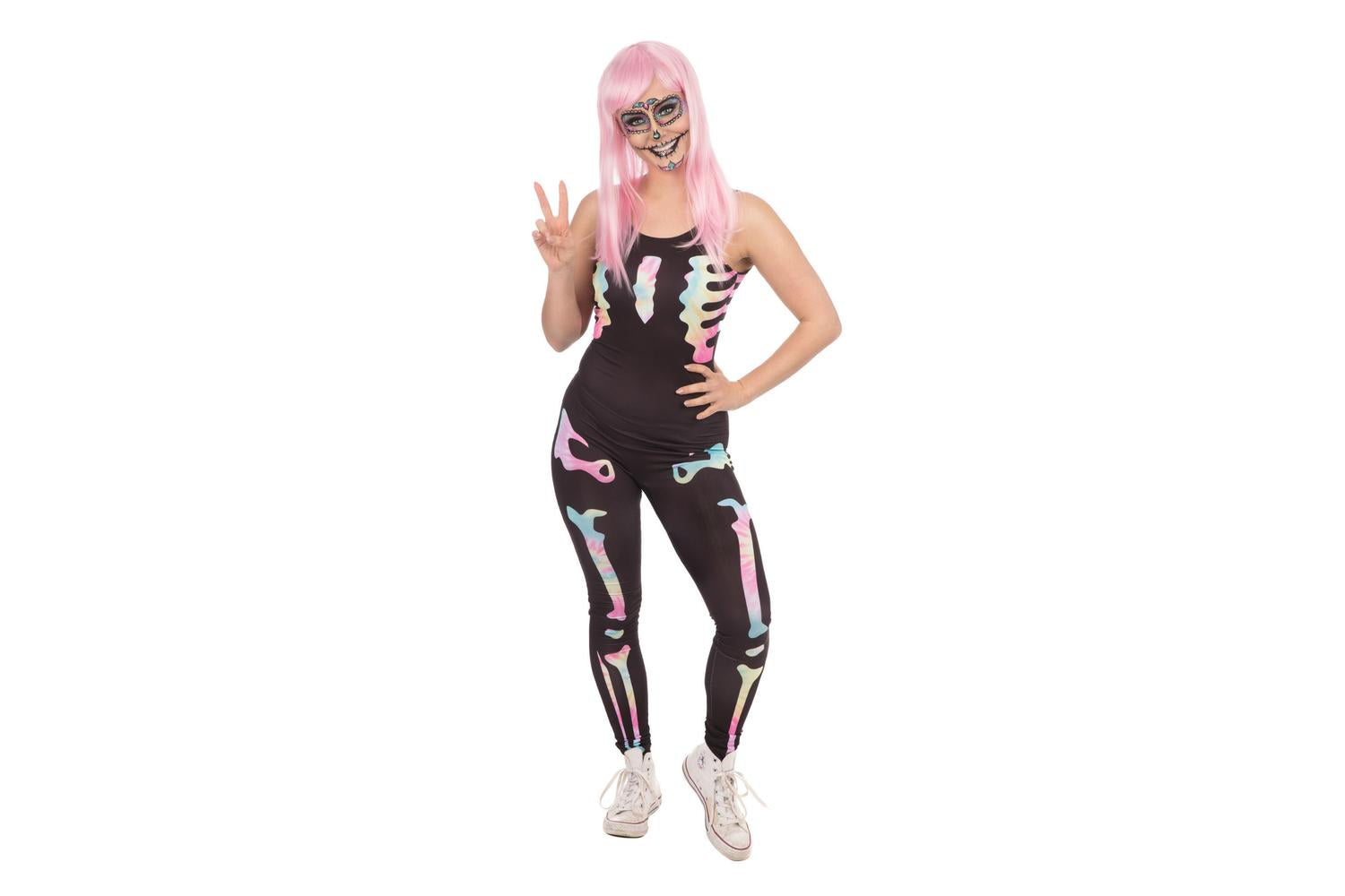 Rubies | Rb-af190 | Skeleton Black Jumpsuit (medium)