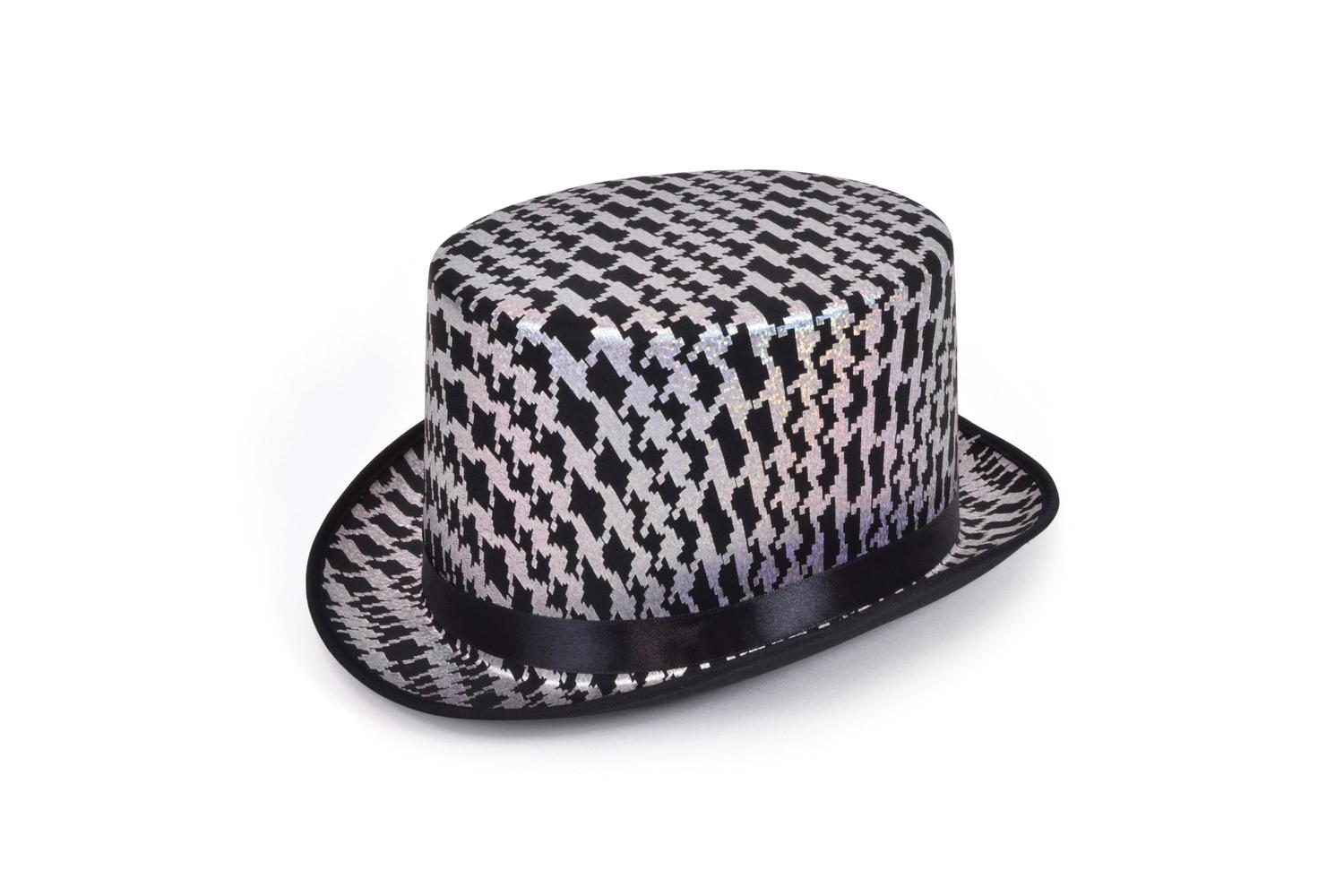 Rubies | Rb-bh713 | Top Hat Silver/black