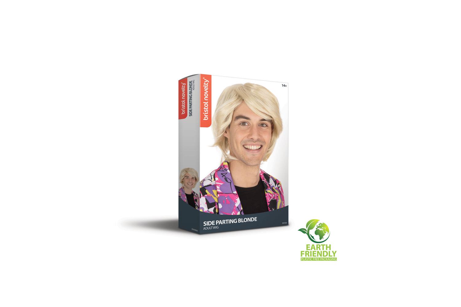Rubies | Rb-bw466b | Side Parting Blonde Wig - Bag-3