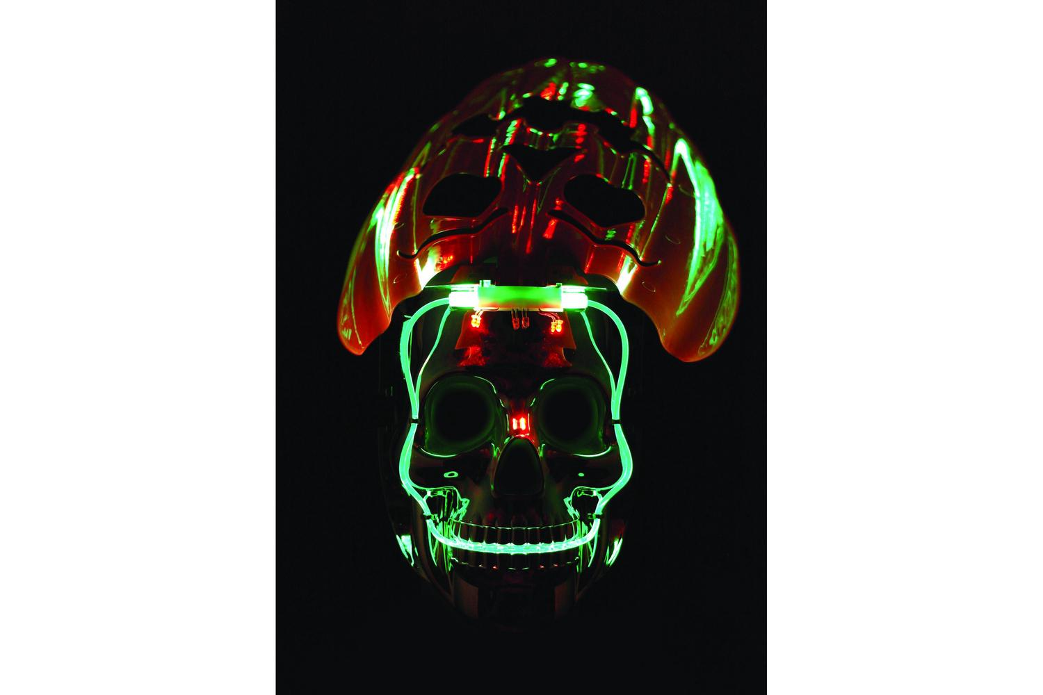 Rubies | Rb-156297-ns | Glow In The Dark Pumpkin Mask Ns-3