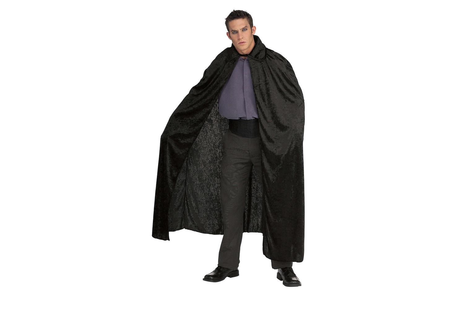 Rubies | Rb-16207-ns | Long Crushed Velvet Cape Ns