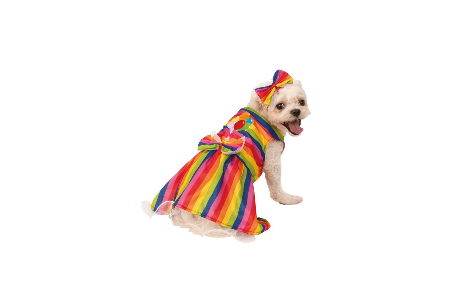 Rubies | Rb-200242lxl-l | Pet Rainbow Party Dress L