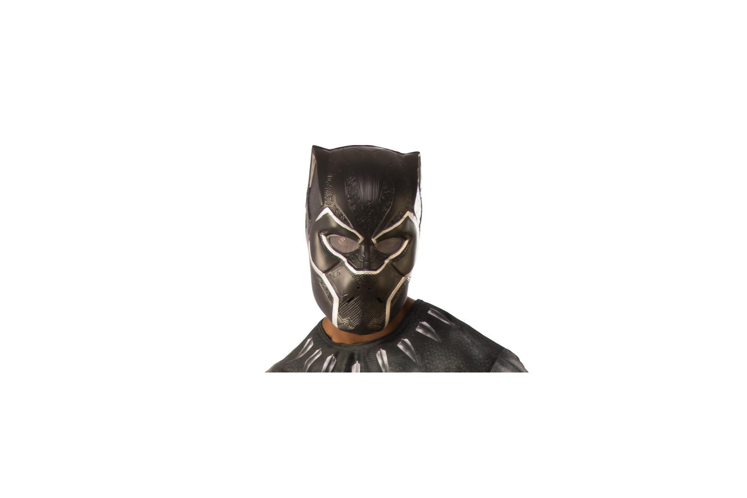 Rubies | Rb-200424-ns | Black Panther Adult 1/2 Mask Ns