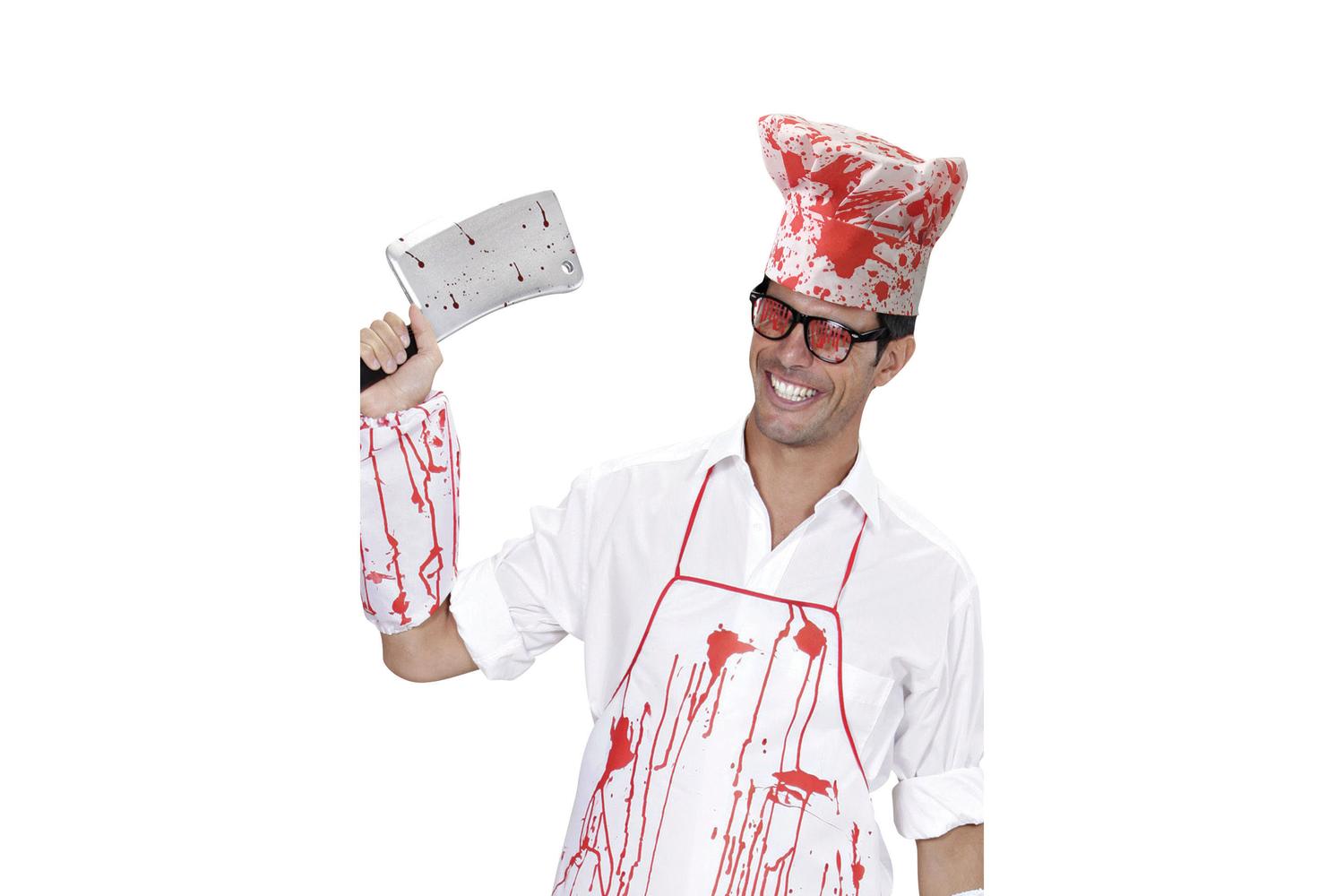 Rubies | Rb-ds202 | Chef Set Bloody (hat, Apron + Sleeve)