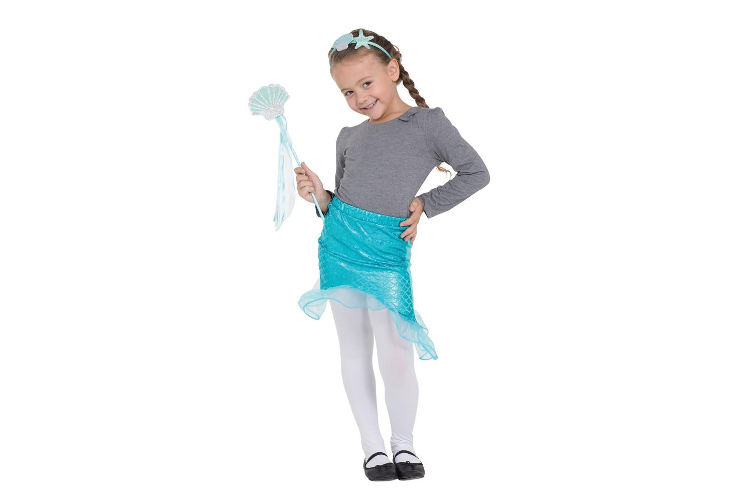 Rubies | Rb-ds204 | Mermaid Set Tutu, Headband + Wand-2