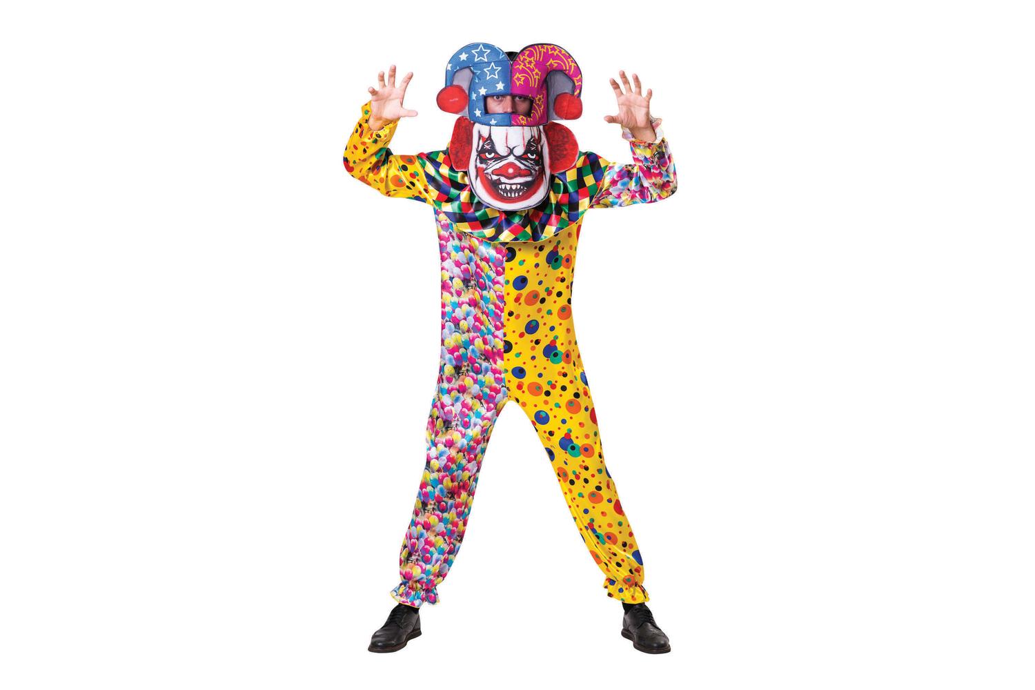 Rubies | Rb-af071 | Halloween Big Head Clown Costume