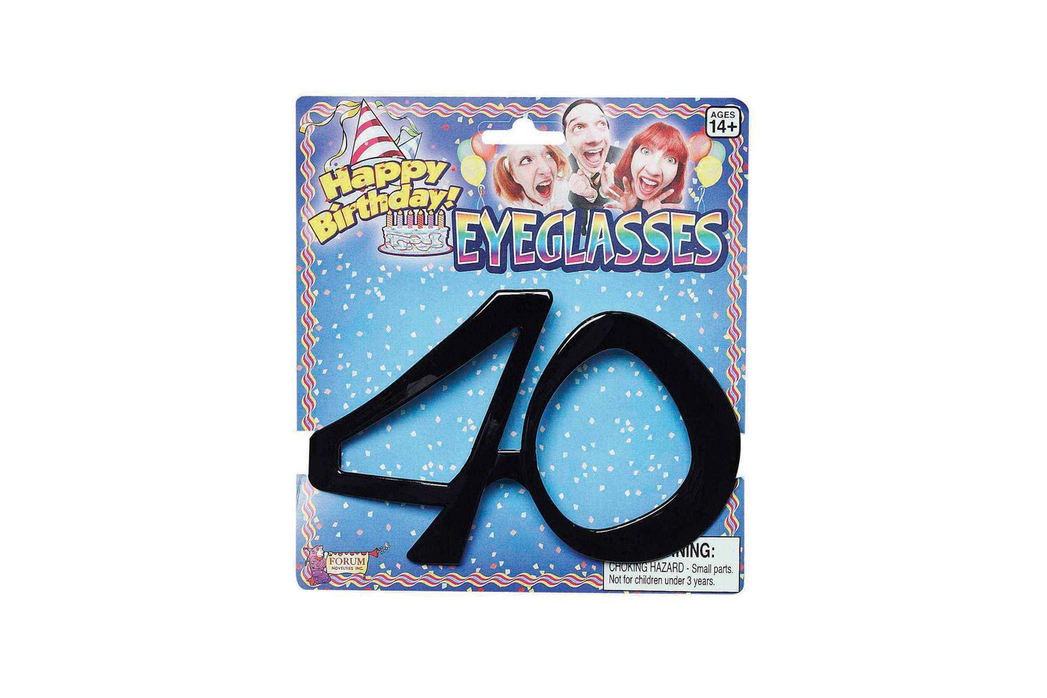 Rubies | Rb-x68032 | Birthday Glasses 40