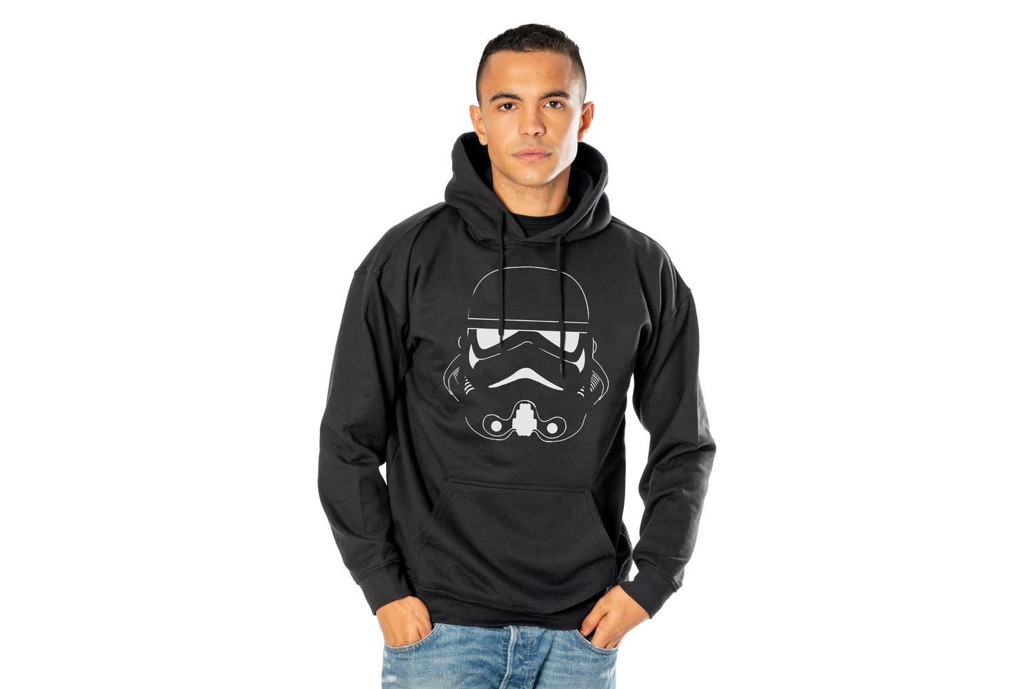 Rubies | Rb-hmstw1510ll | Star Wars | Trooper Head | Pullover Hoodie