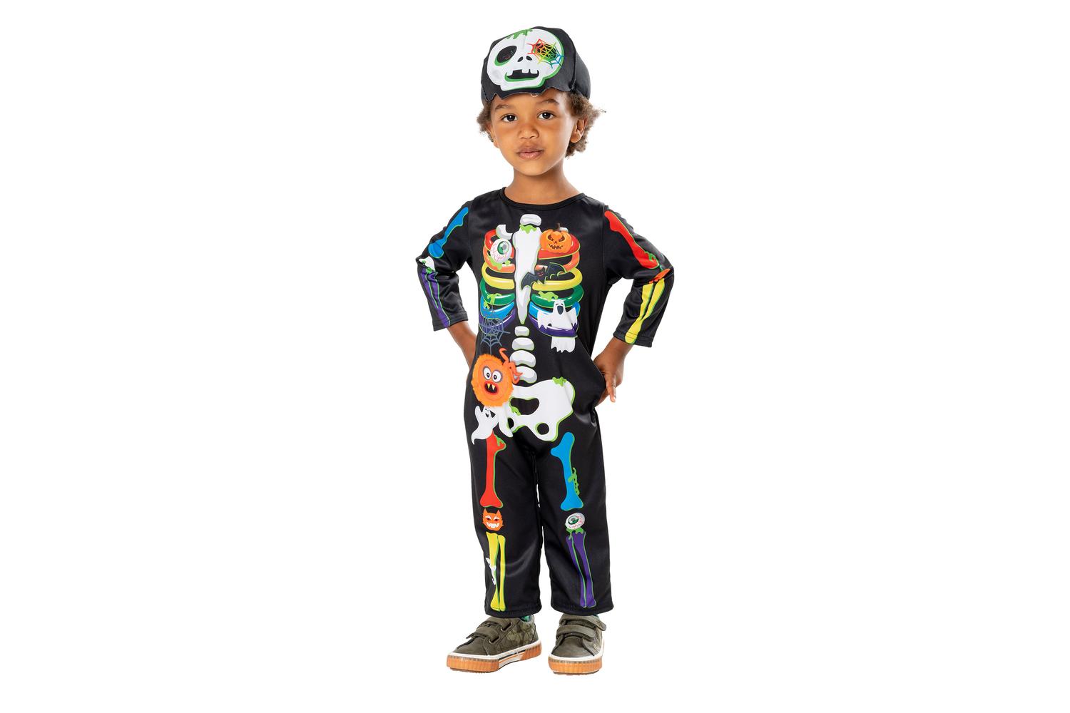 Rubies | Rb-3016171-2000 | Mini Bones Skeleton Costume - Male - 1-2