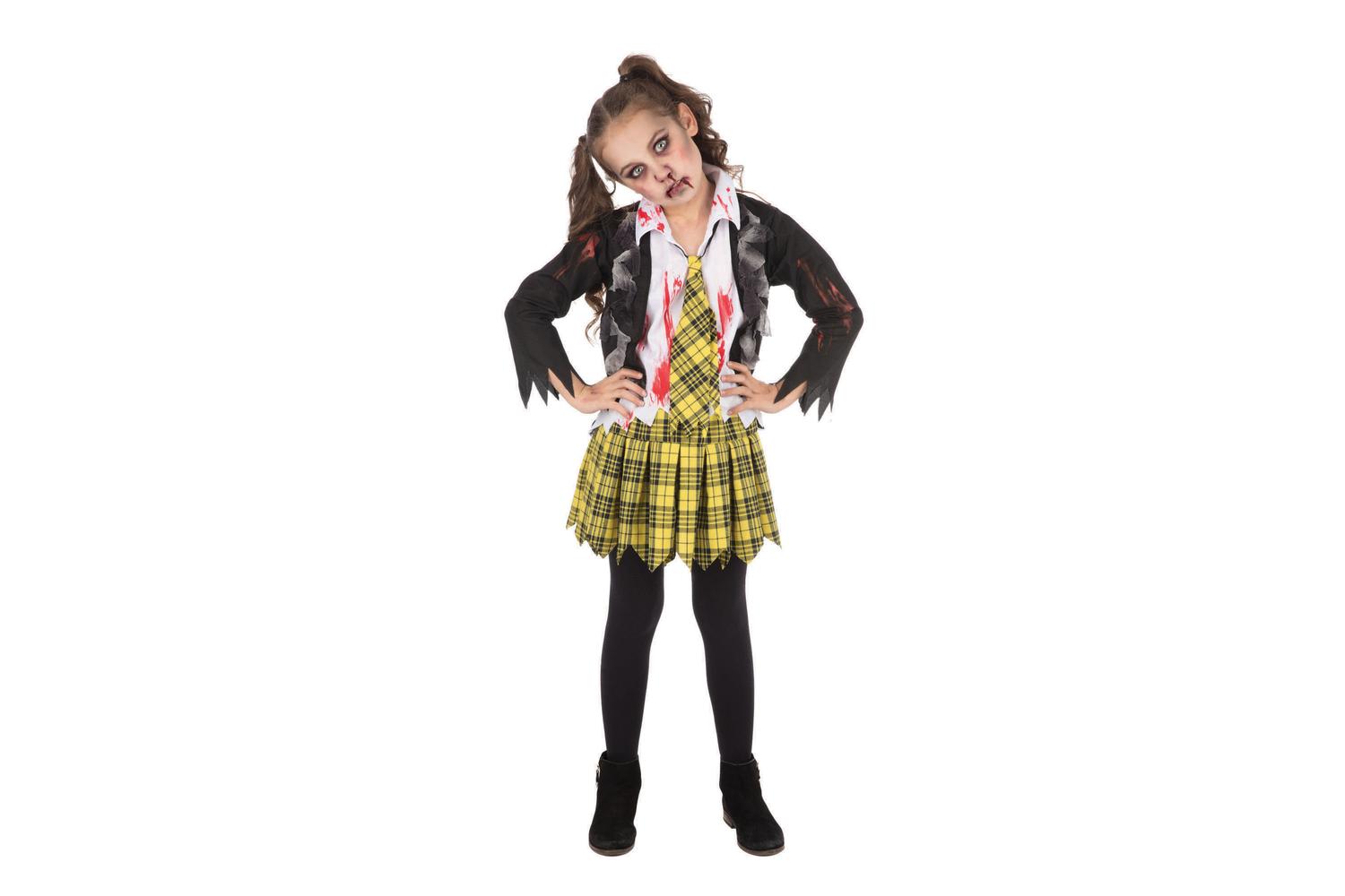 Rubies | Rb-cf251l | School Girl Zombie (girl) Large - Female - L