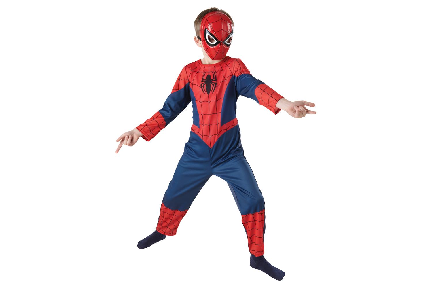 Rubies | Rb-35634-ns | Spiderman 1/2 Molded Mask Ns