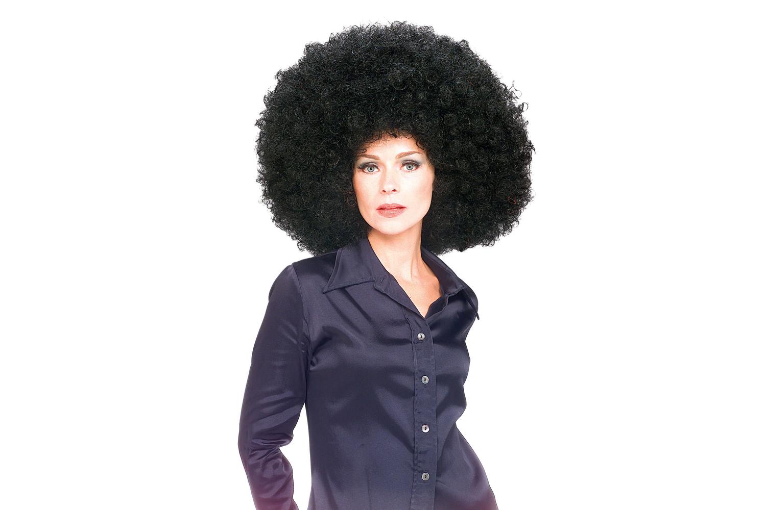 Rubies | Rb-50679-ns | Black Oversize Afro/clown Ns