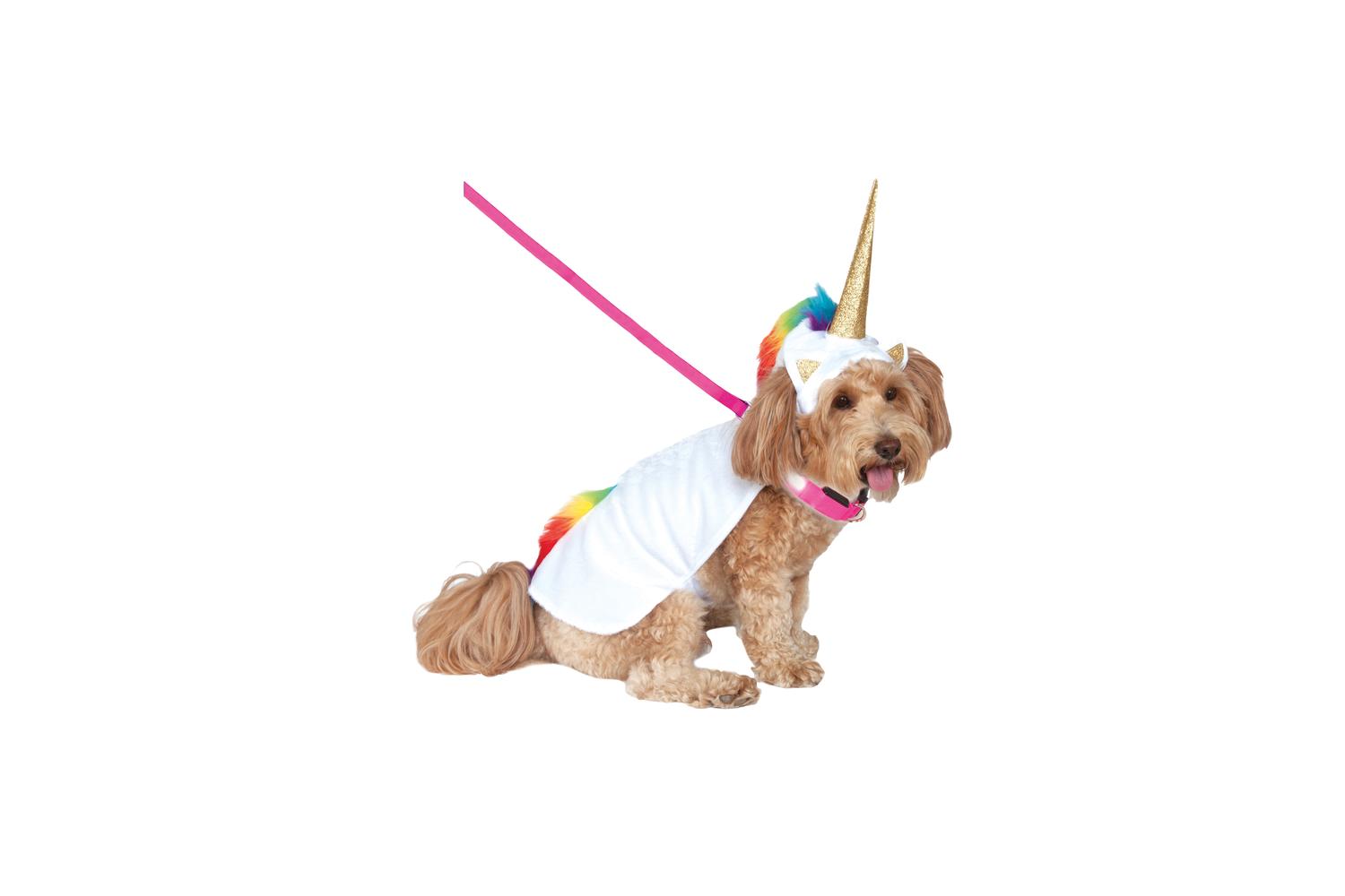 Rubies | Rb-580088lxl-l | L/u Unicorn Cape W/hood Pet Costume L