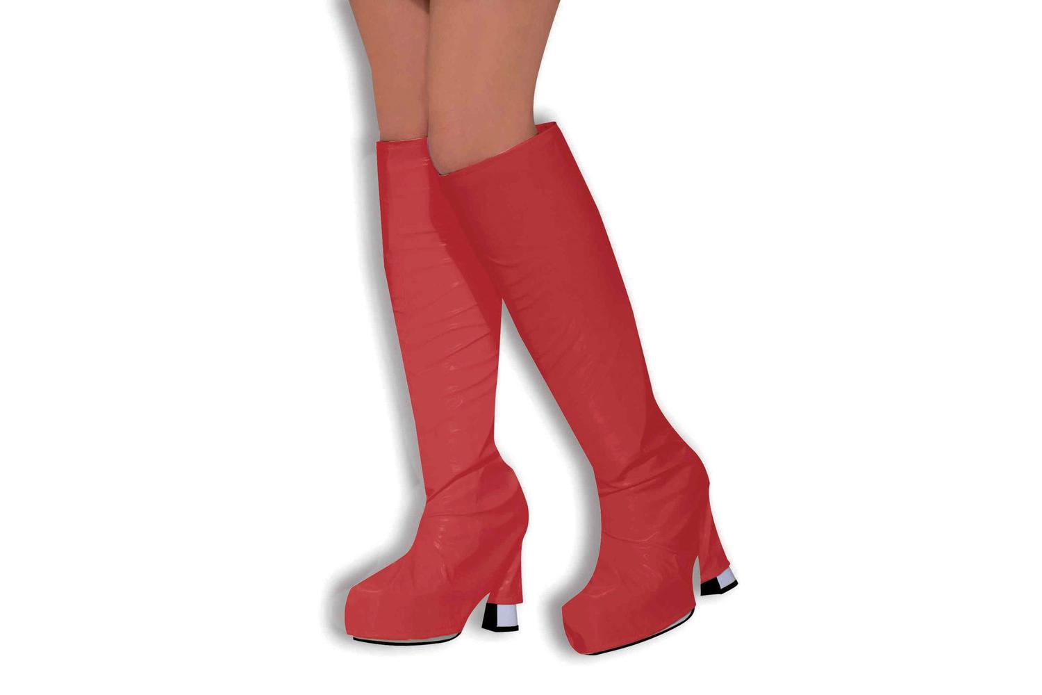 Rubies | Rb-ba530 | Go Go Boot Tops. Red