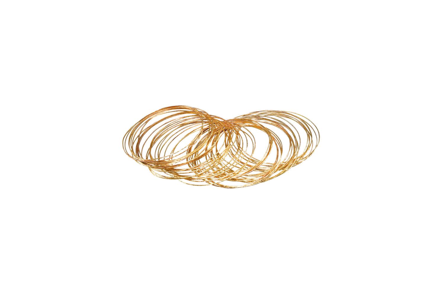 Rubies | Rb-ba1002 | Cleopatra Glam Bracelet Gold Bangle X50