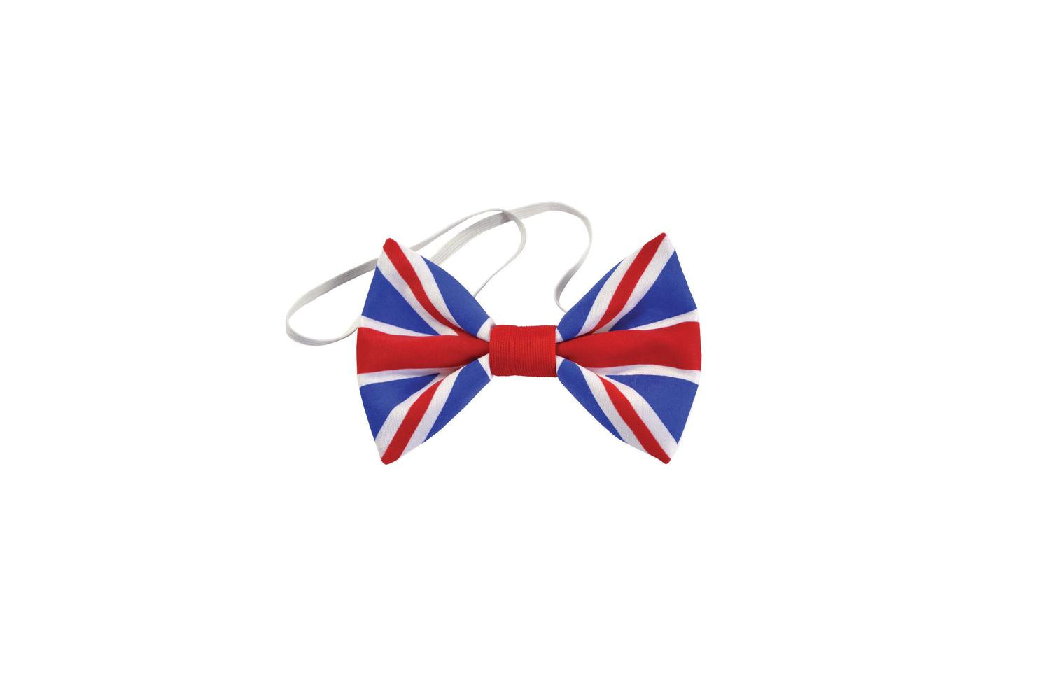 Rubies | Rb-ba2890 | Union Jack Bow Tie. Cloth