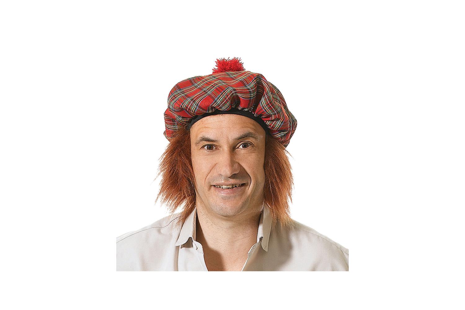 Rubies | Rb-bh124 | Scots Tartan Hat/ginger Hair