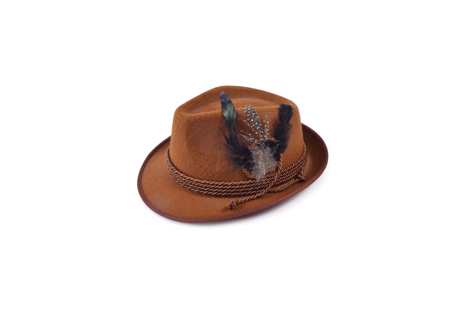 Rubies | Rb-bh574 | Oktoberfest Brown Hat