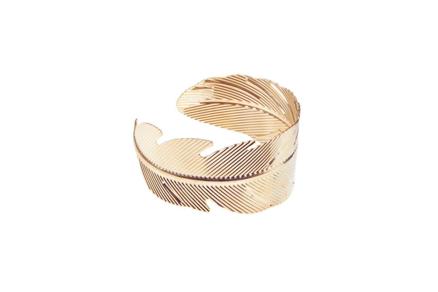 Rubies | Rb-ba3221 | Roman Leaf Armband Gold