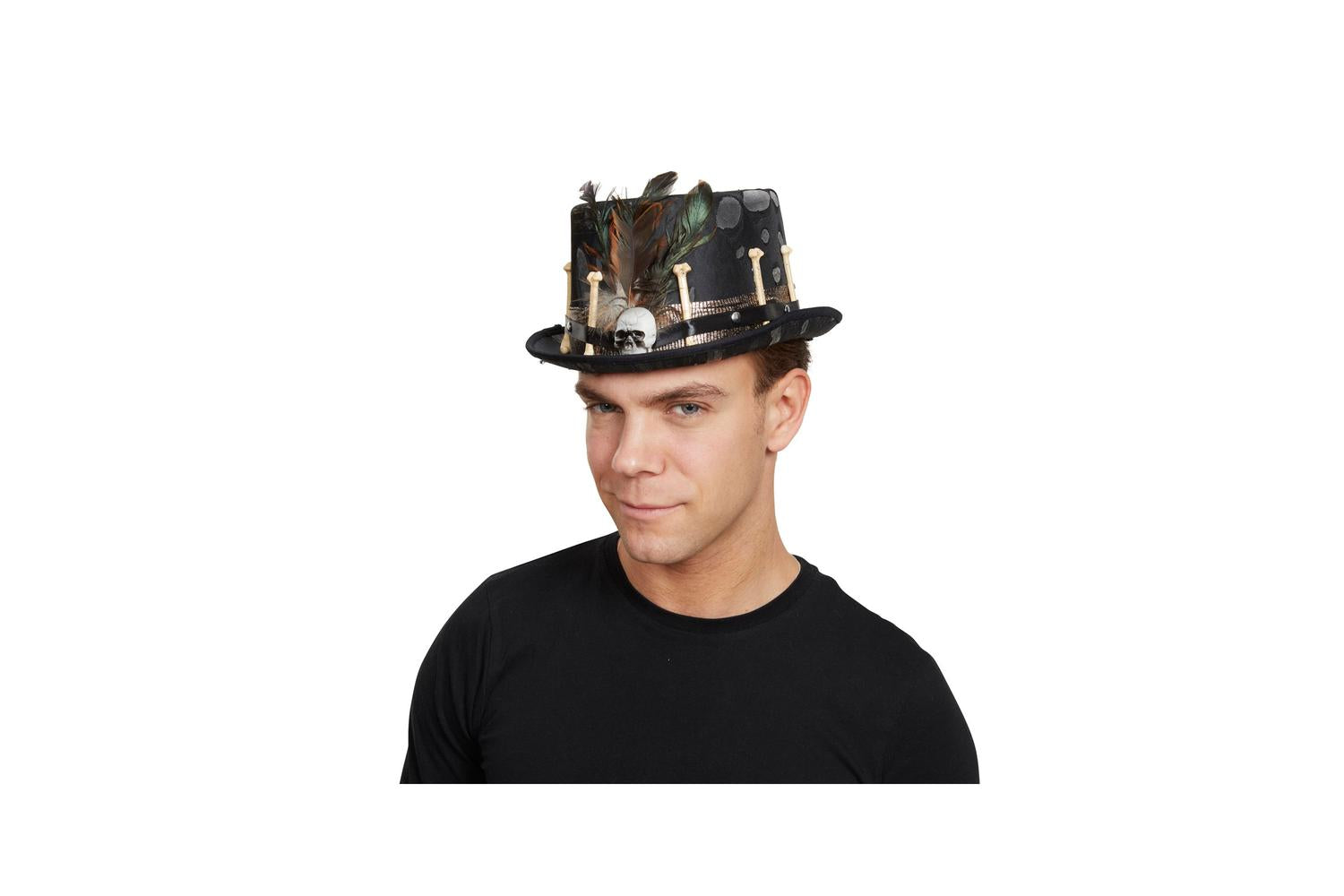 Rubies | Rb-bh699 | Top Hat Black Voodoo Style-2