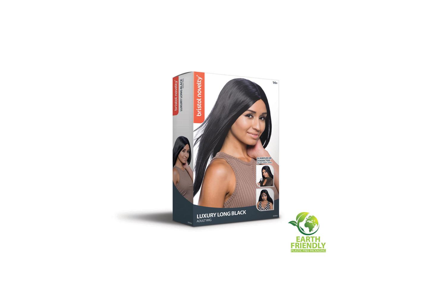 Rubies | Rb-bw964 | Luxury Long Black Wig-3