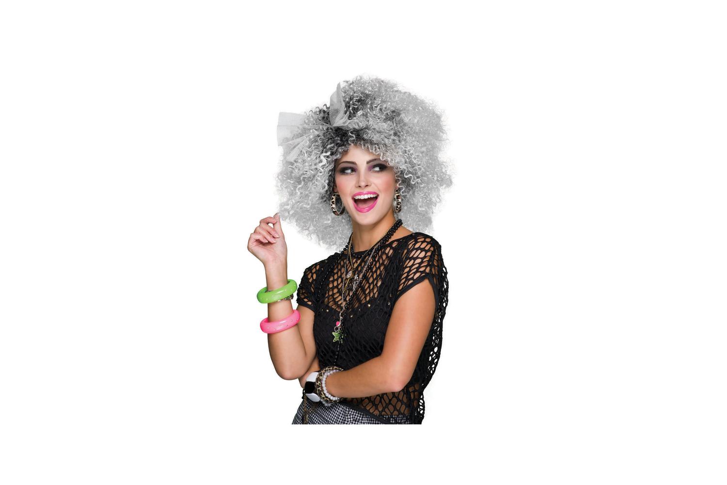 Rubies | Rb-bw967 | 80s Pop Icon Two-tone Wig