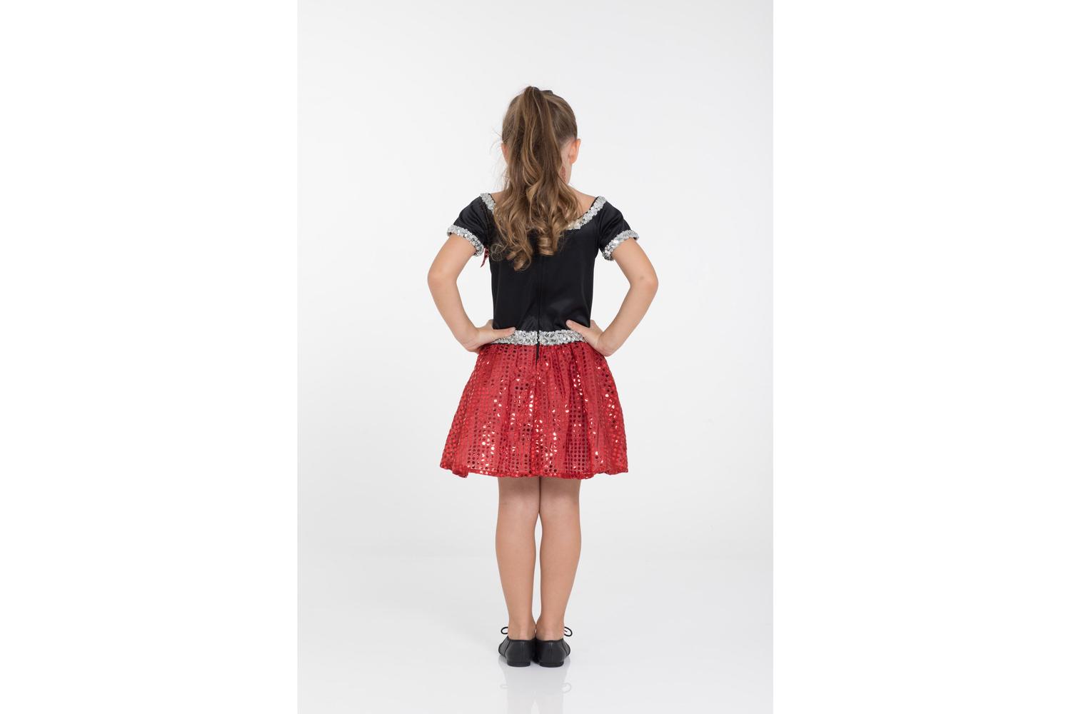 Rubies | Rb-cf091 | Rock N Roll Sequin Dress Turquoise - Small-2