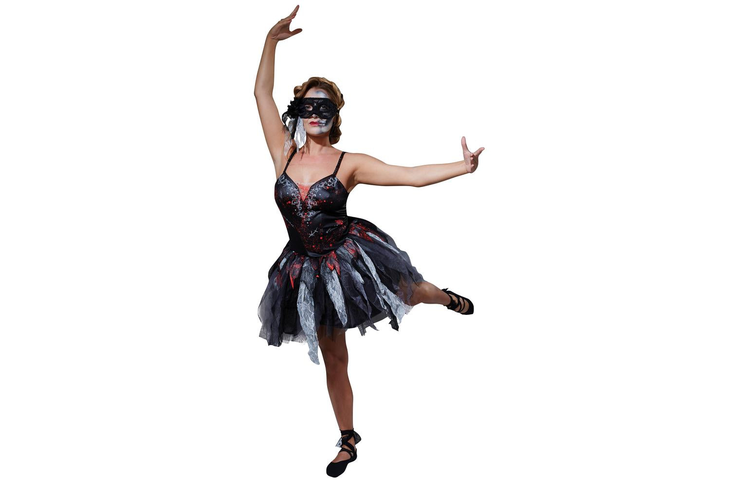 Rubies | Rb-810989-xs | Dead Ballerina Black Xs