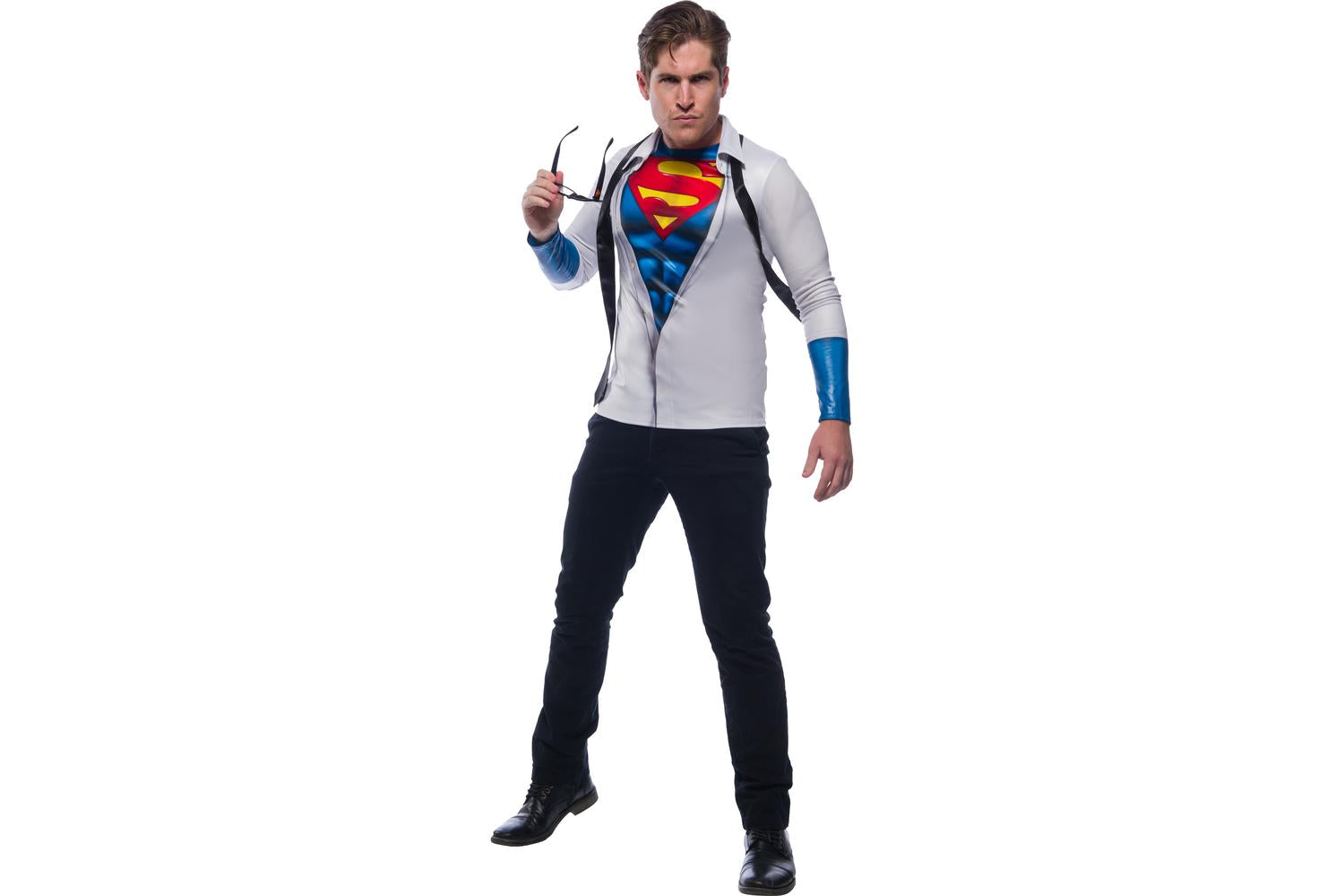 Rubies | Rb-821139-xl | Superman Photoreal Costume Top Xl