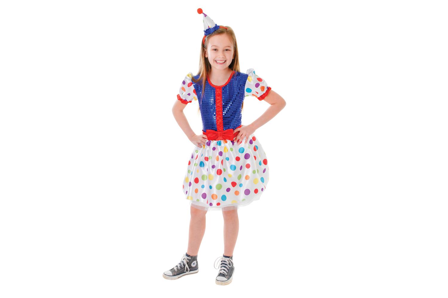 Rubies | Rb-cc117 | Kids Clown Costume 110-122cm