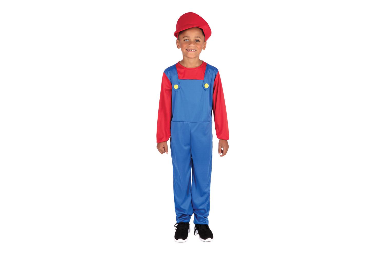Rubies | Rb-cc291 | Kids Plumber's Mate Boy Costume 134-146cm