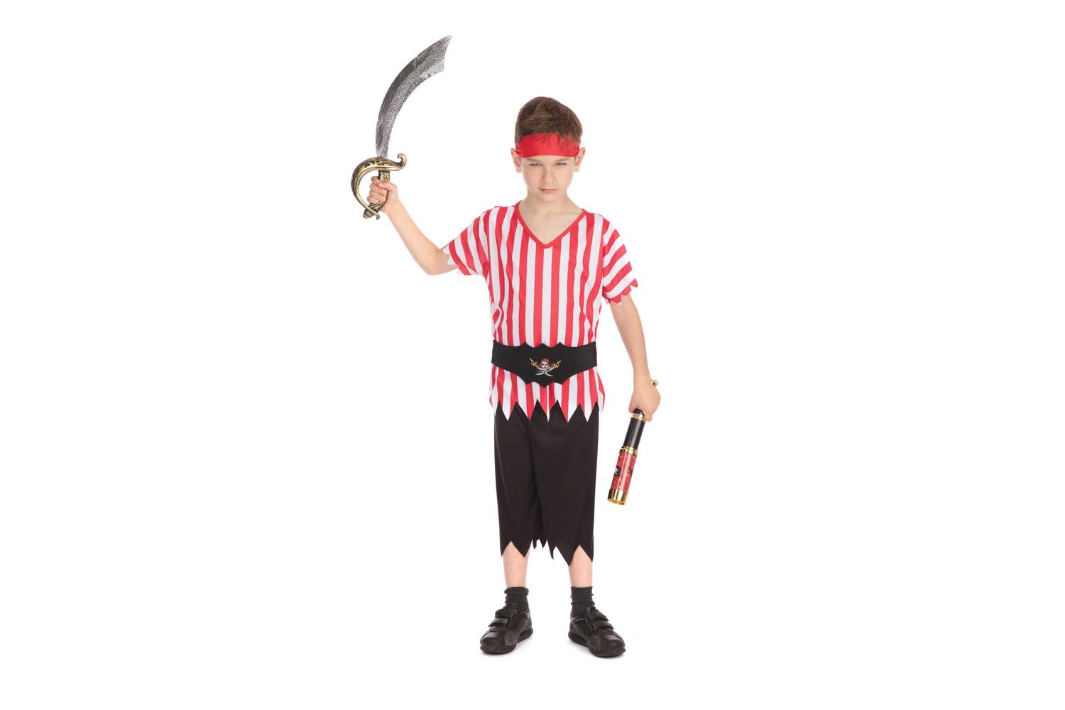Rubies | Rb-cc392 | Pirate Boy Budget 134-146cm Boys Childrens Costume