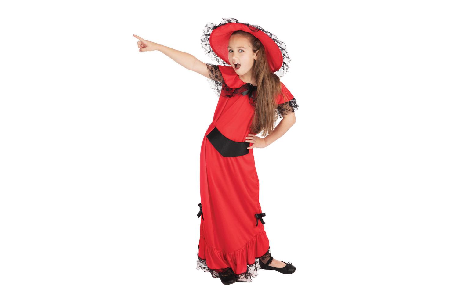 Rubies | Rb-cc407 | Scarlet O'hara Budget 134-146cm Girls Childrens Costume