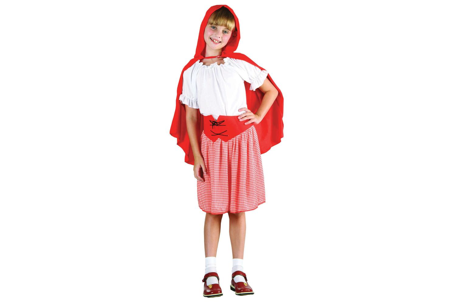 Rubies | Rb-cc457 | Red Riding Hood 110-122cm Girls Childrens Costume