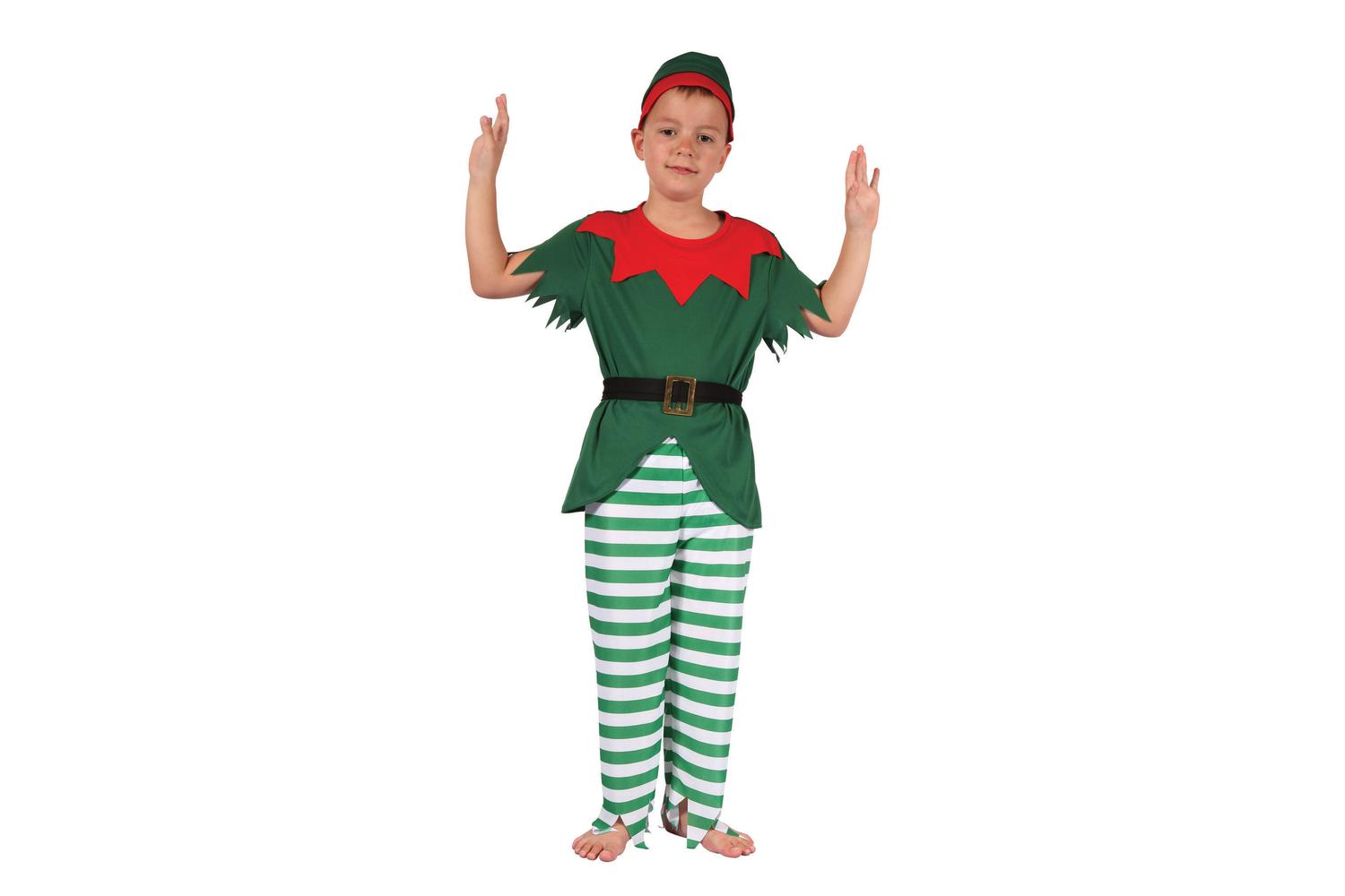Rubies | Rb-cc522 | Santa Helper Boy 110-122cm Boys Childrens Costume