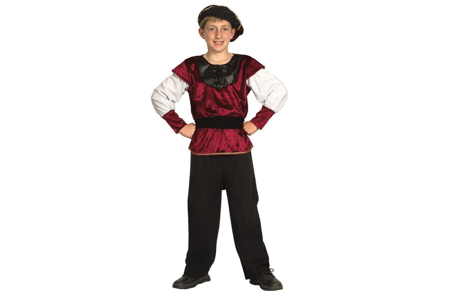 Rubies | Rb-cc542 | Renaissance Prince 134-146cm Boys Childrens Costume