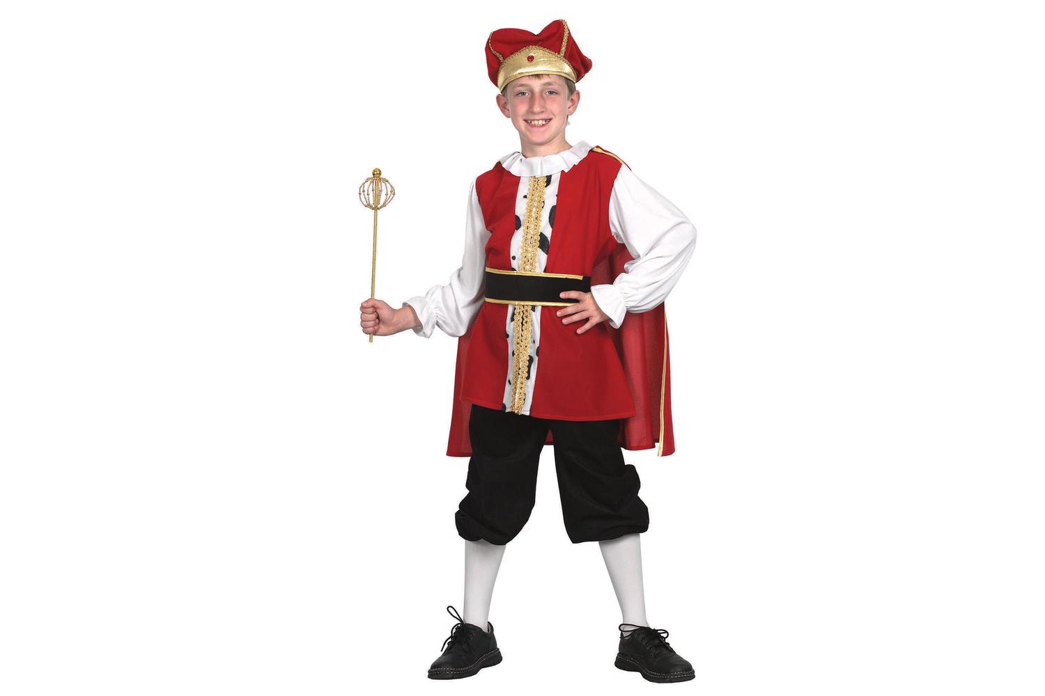 Rubies | Rb-cc559 | Medieval King 122-134cm Boys Childrens Costume-2