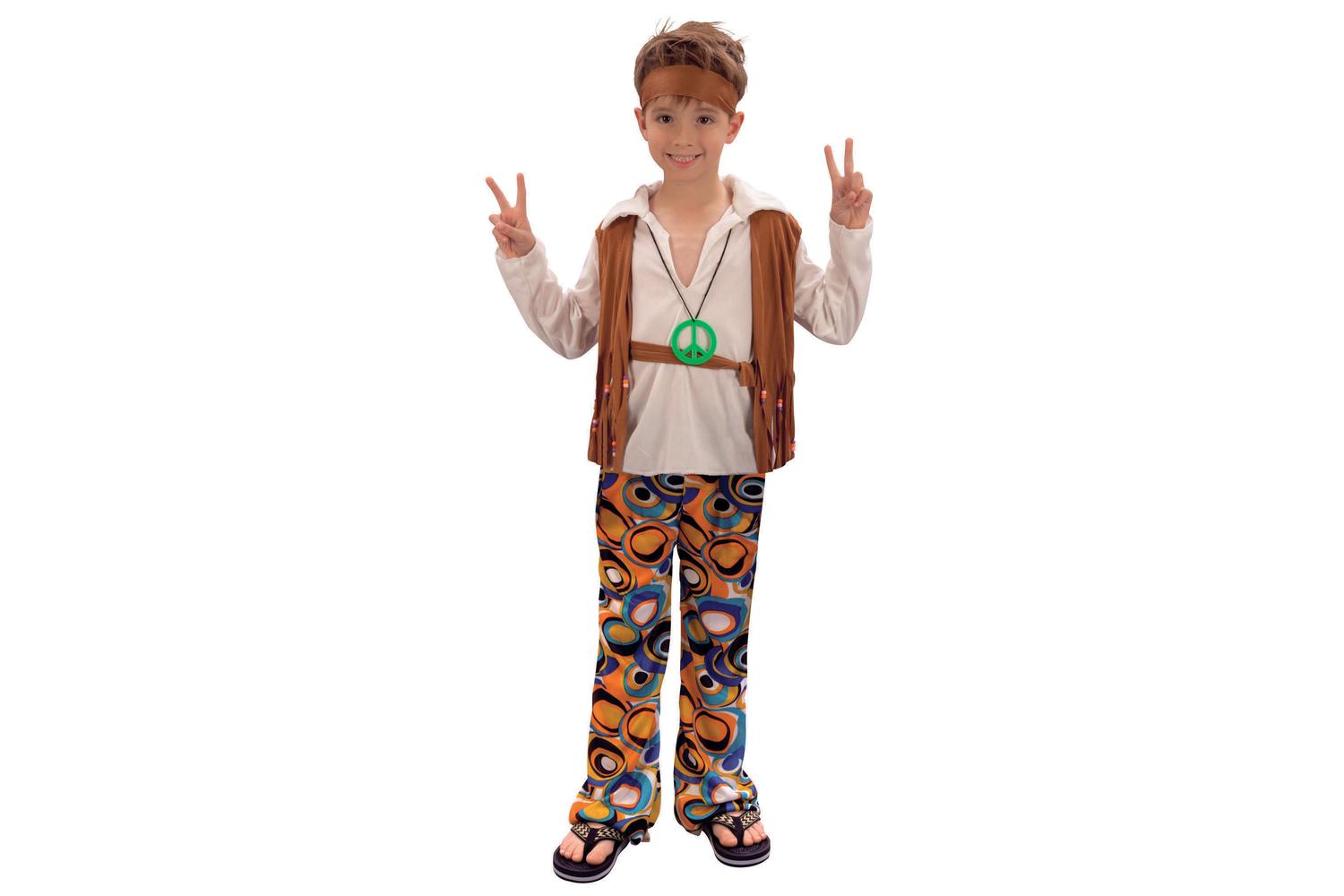 Rubies | Rb-cc622x | Hippy Boy 146-158cm Boys Childrens Costume