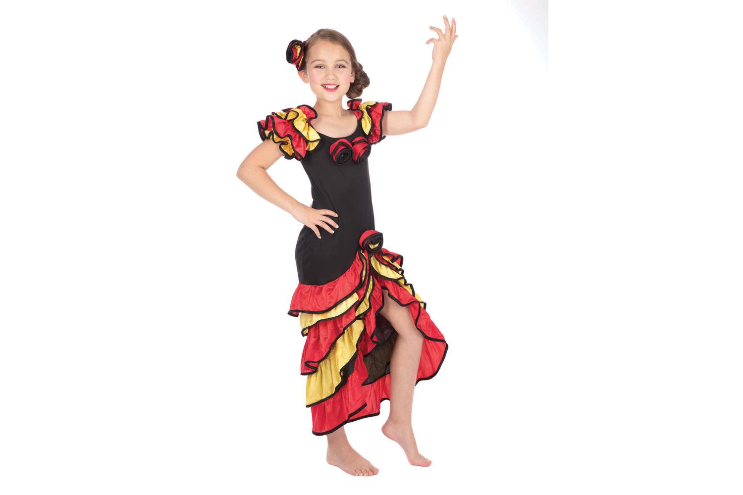 Rubies | Rb-cc624 | Rumba Girl 122-134cm Girls Childrens Costume