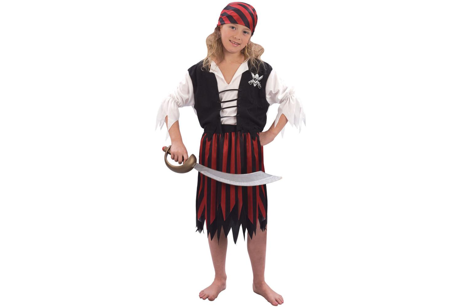Rubies | Rb-cc626 | Pirate Girl 110-122cm Girls Childrens Costume