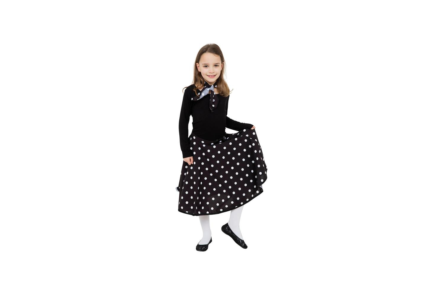 Rubies | Rb-cc760b | Rock 'n Roll Skirt Red Girls Childrens Costume